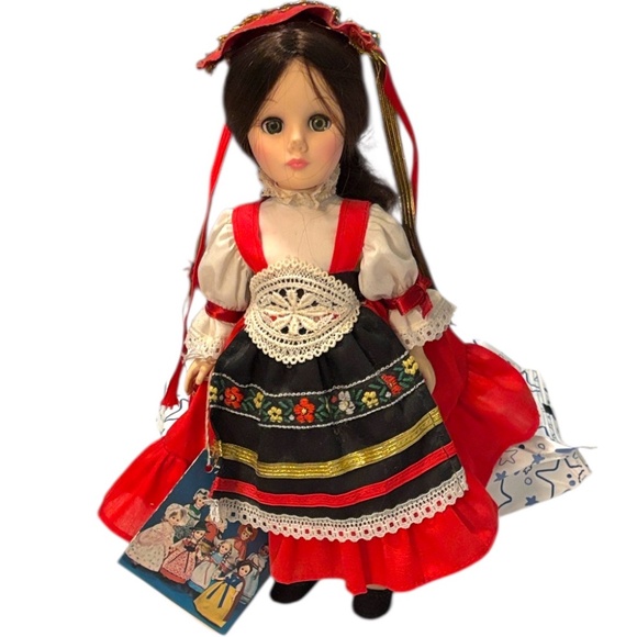 NWT-Traditional Red and Black Doll - Picture 14 of 14